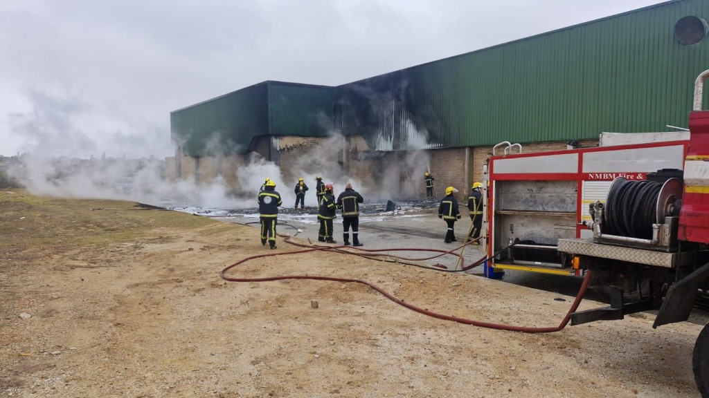 The fire was swiftly brought under control.