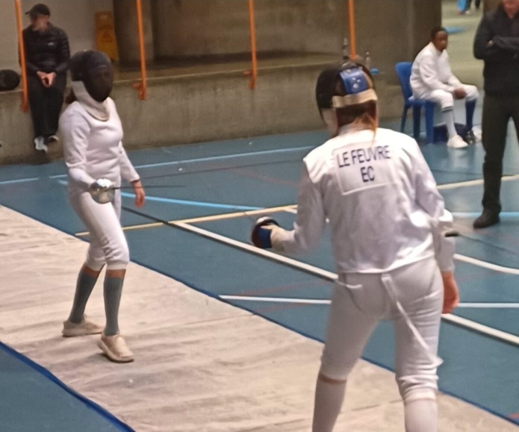 In her Back-a-Buddy campaign, Le Feuvre shared that her fencing journey began when she was 13 years old.