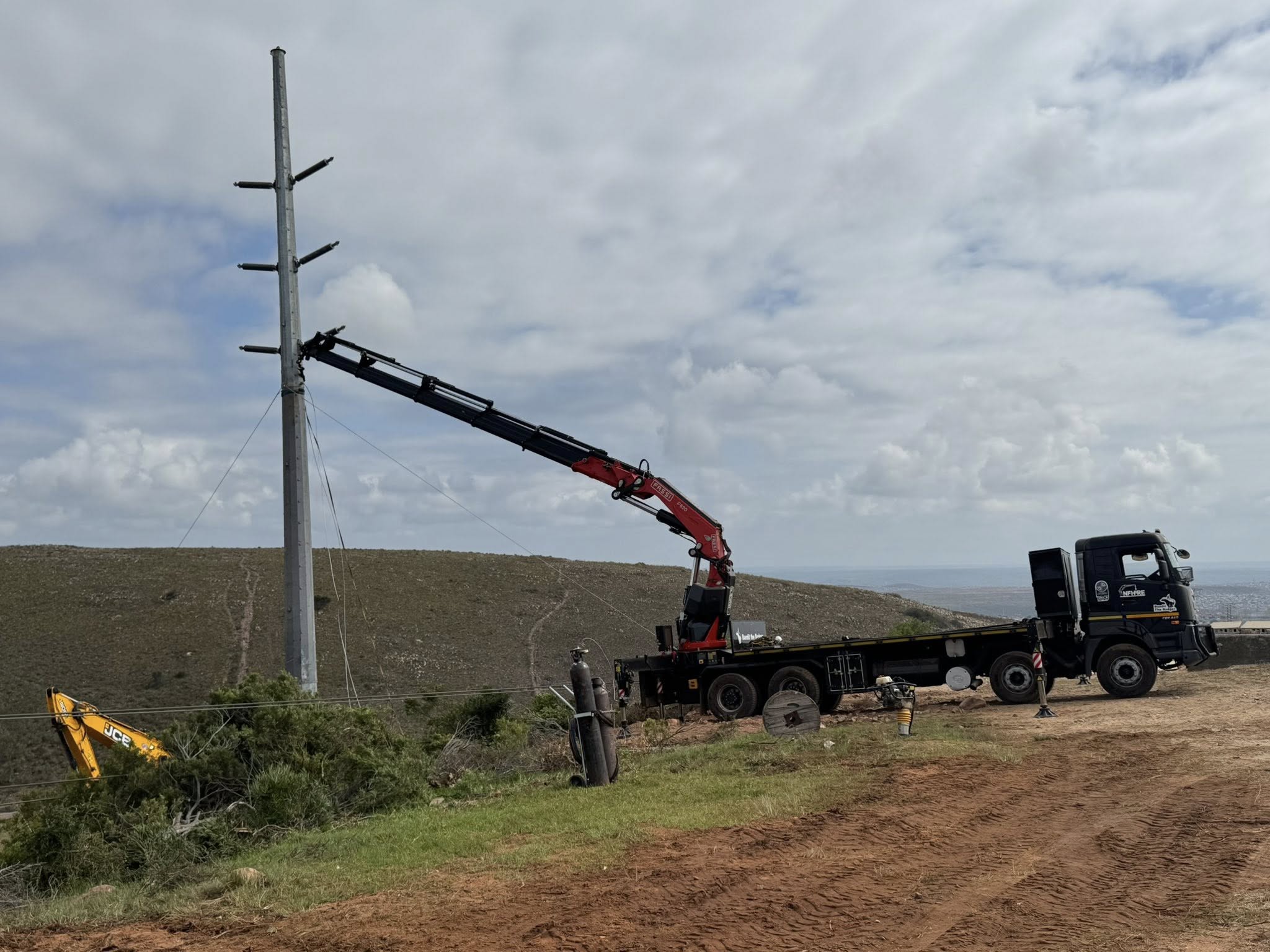 Repair work continues to restore electricity in Nelson Mandela Bay.