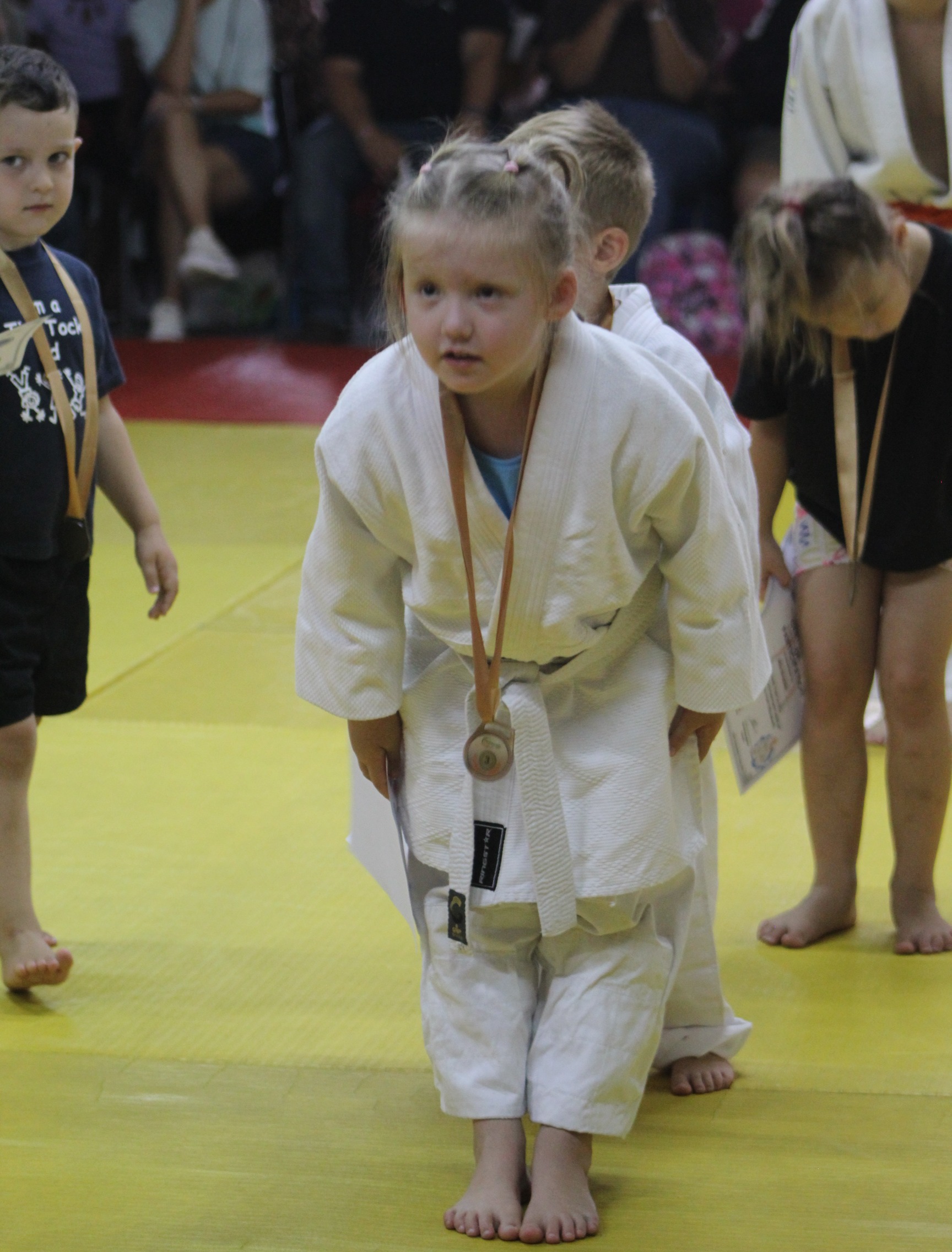 “Tiny but Tough” discipline starts at three at MJ’s Judo Dojo