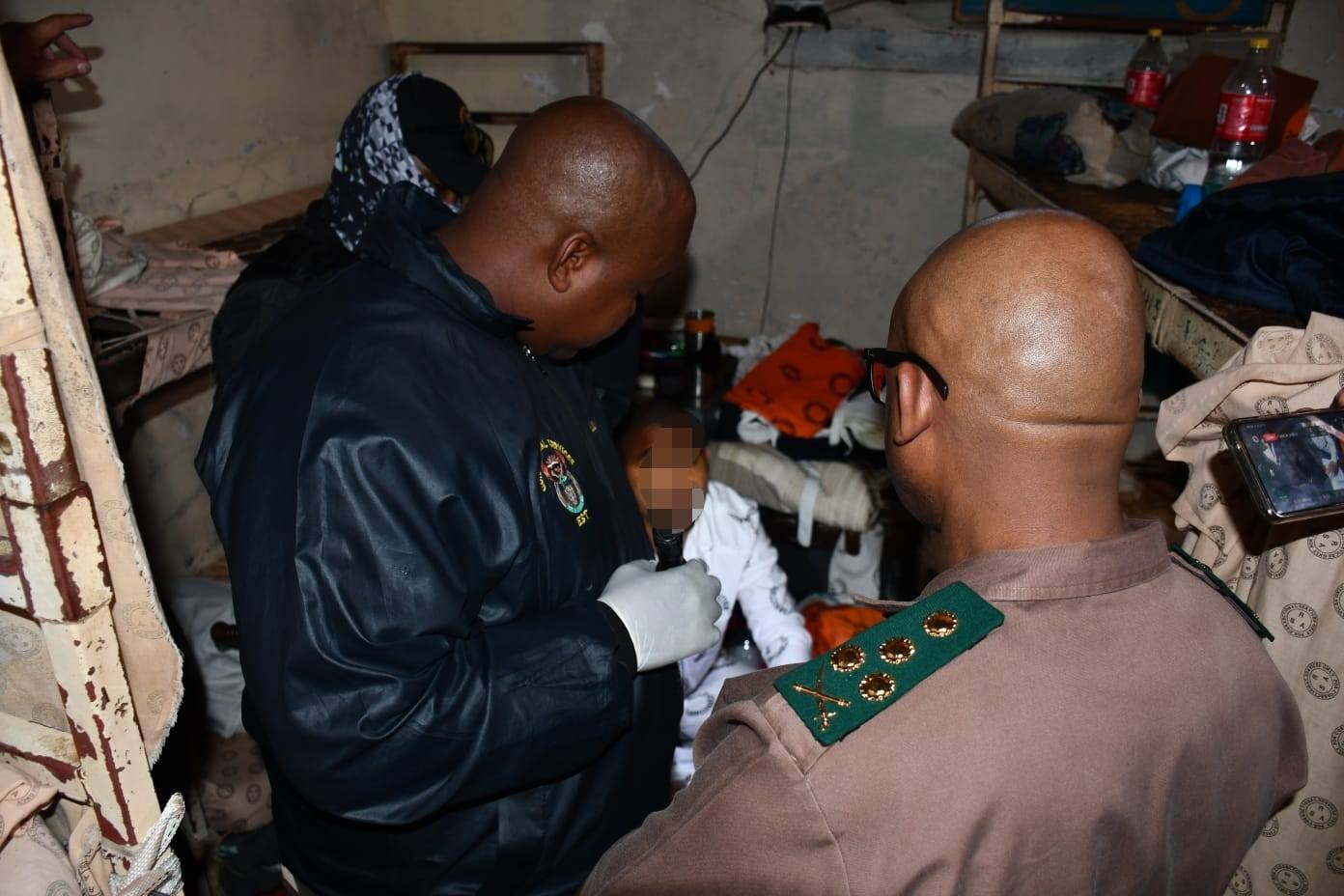 The National Commissioner conducted an unplanned search at St Albans Correctional Service.