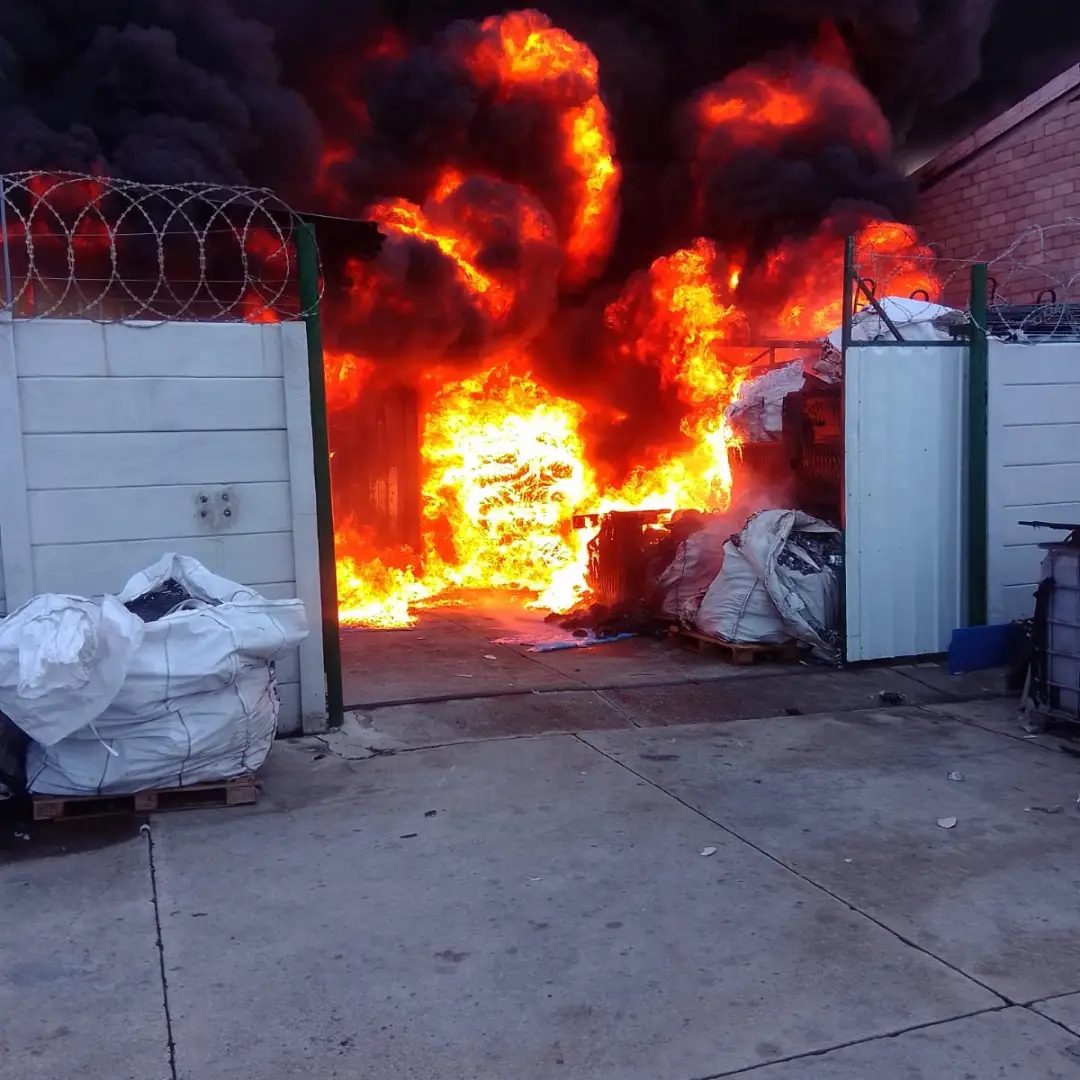A fire broke out at Vistarus Mission Station today.