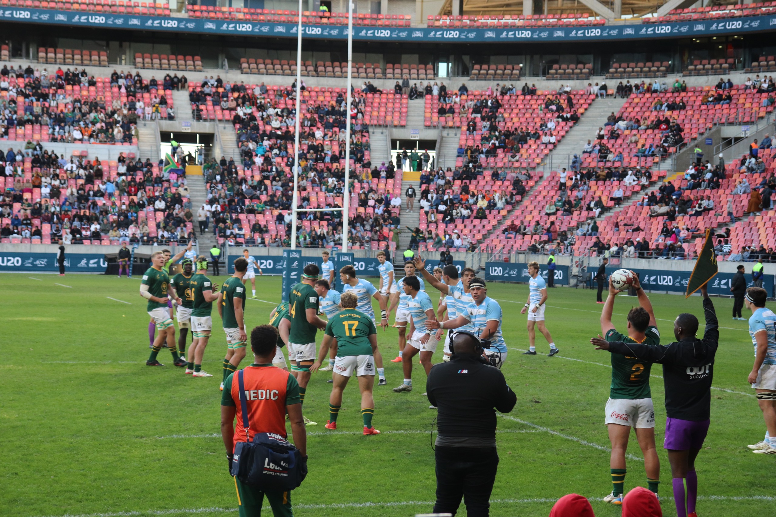 The Junior Boks displayed composure against Argentina.