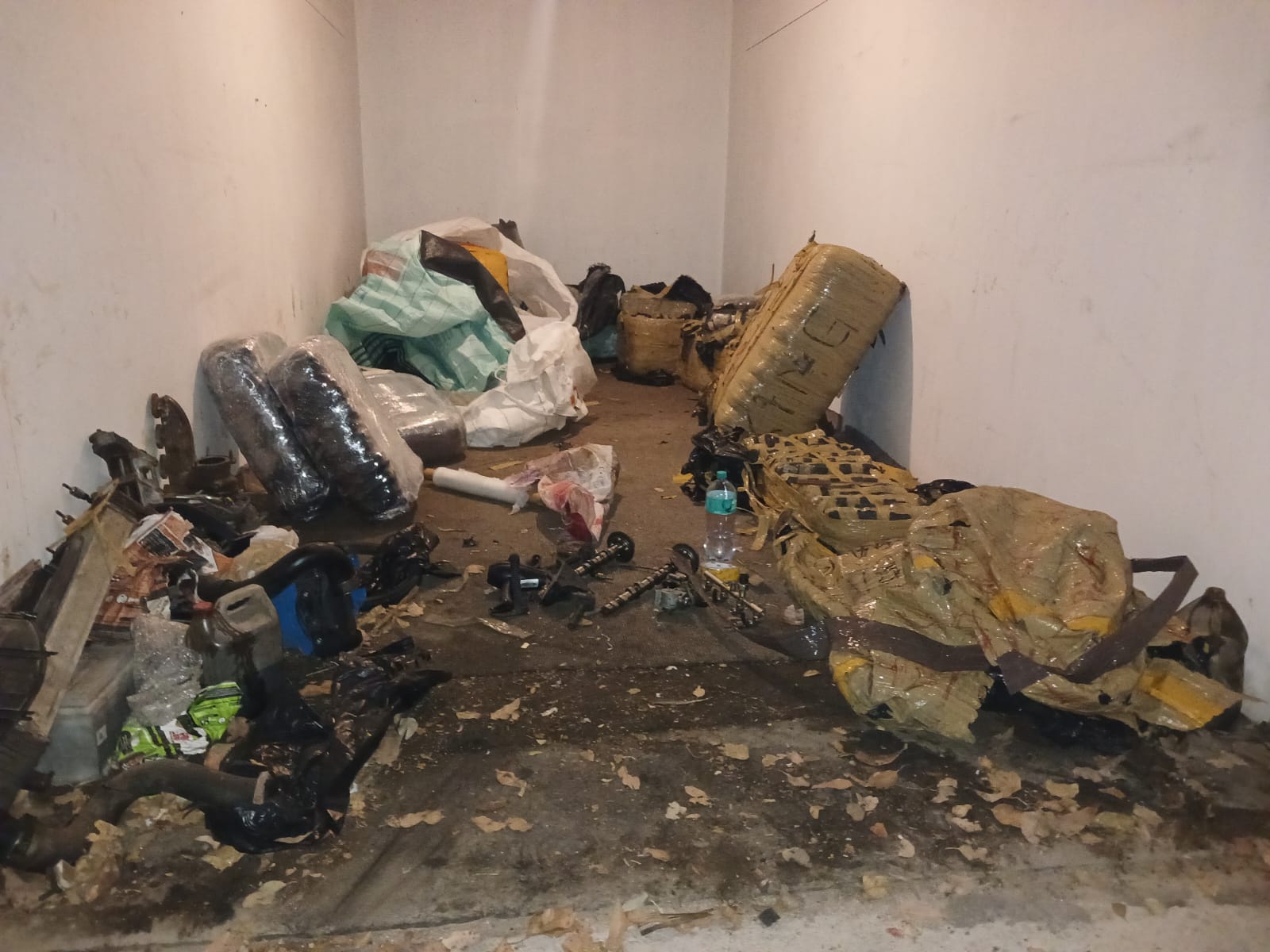 Drugs found at the bust in Cotswold.