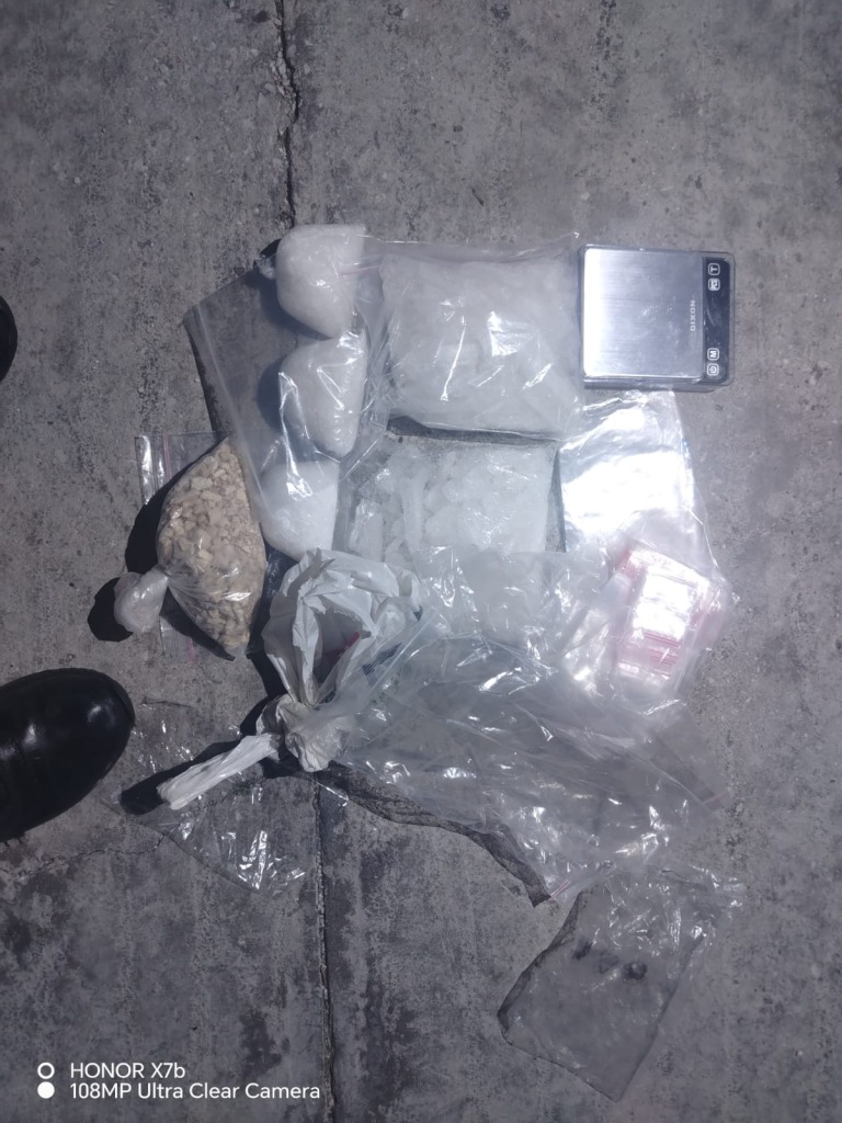 Drugs found at the bust in Cotswold.