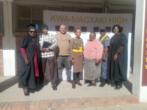 SAPS KwaDwesi, partners unite to empower youth in Child Protection Month outreach