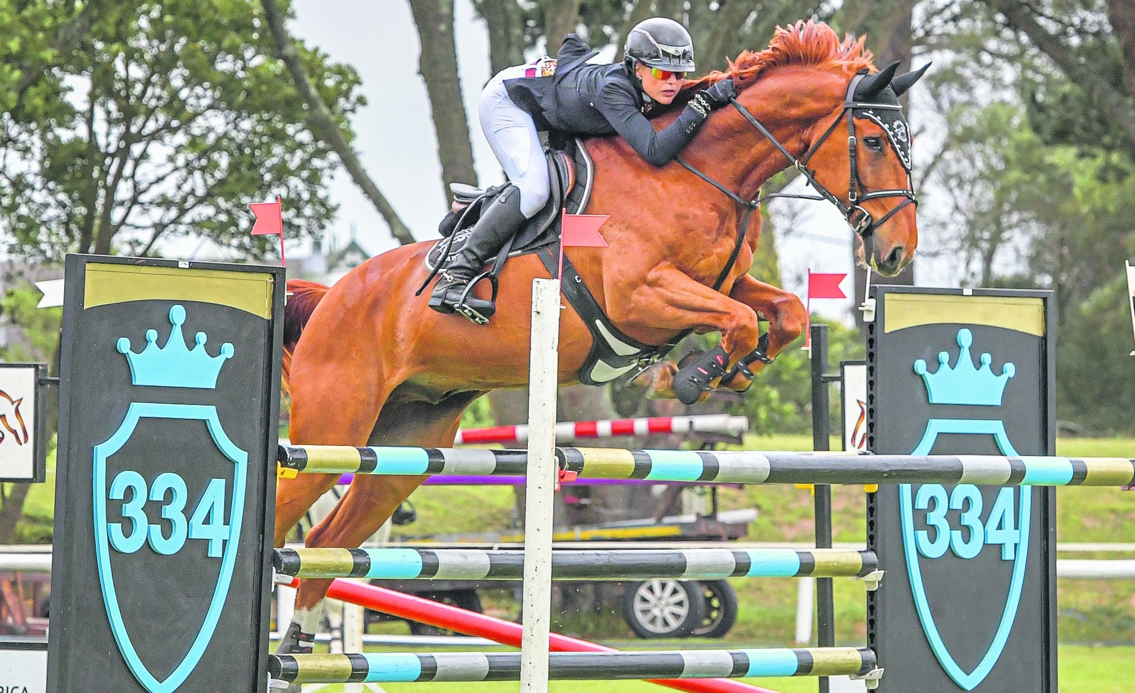 Capital Kenzo ridden by Cinzia Pasteris of Ebb and Flow Stables. PHOTO: ANKE VAN WYK/GERMANPIX