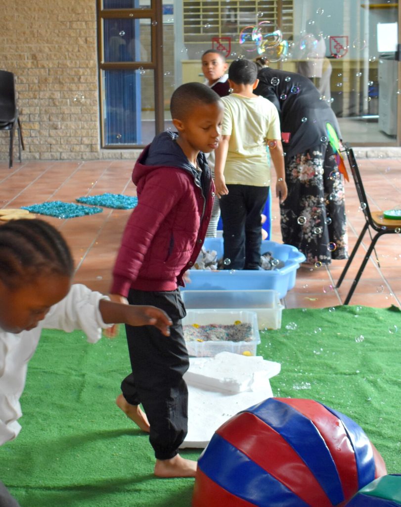The sensory fun day provided a fitting conclusion to Autism Awareness Month. 