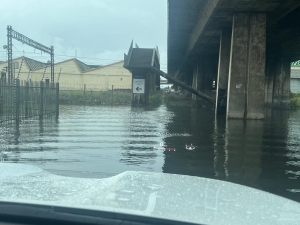 NMB flooding closes roads, cancels cross country event