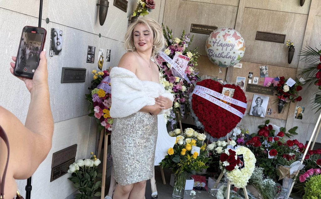 Marilyn Monroe centenary.