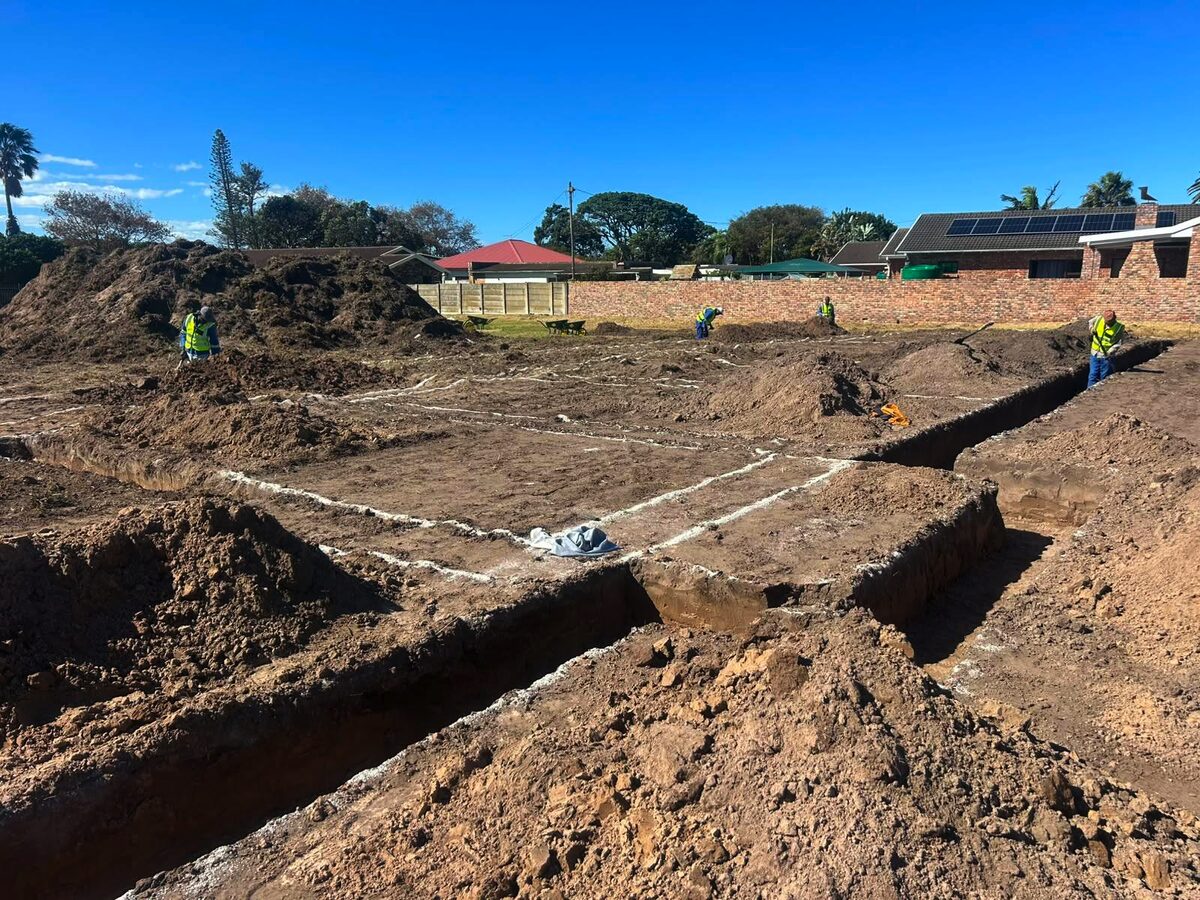 A new school development is under construction in Lorraine.