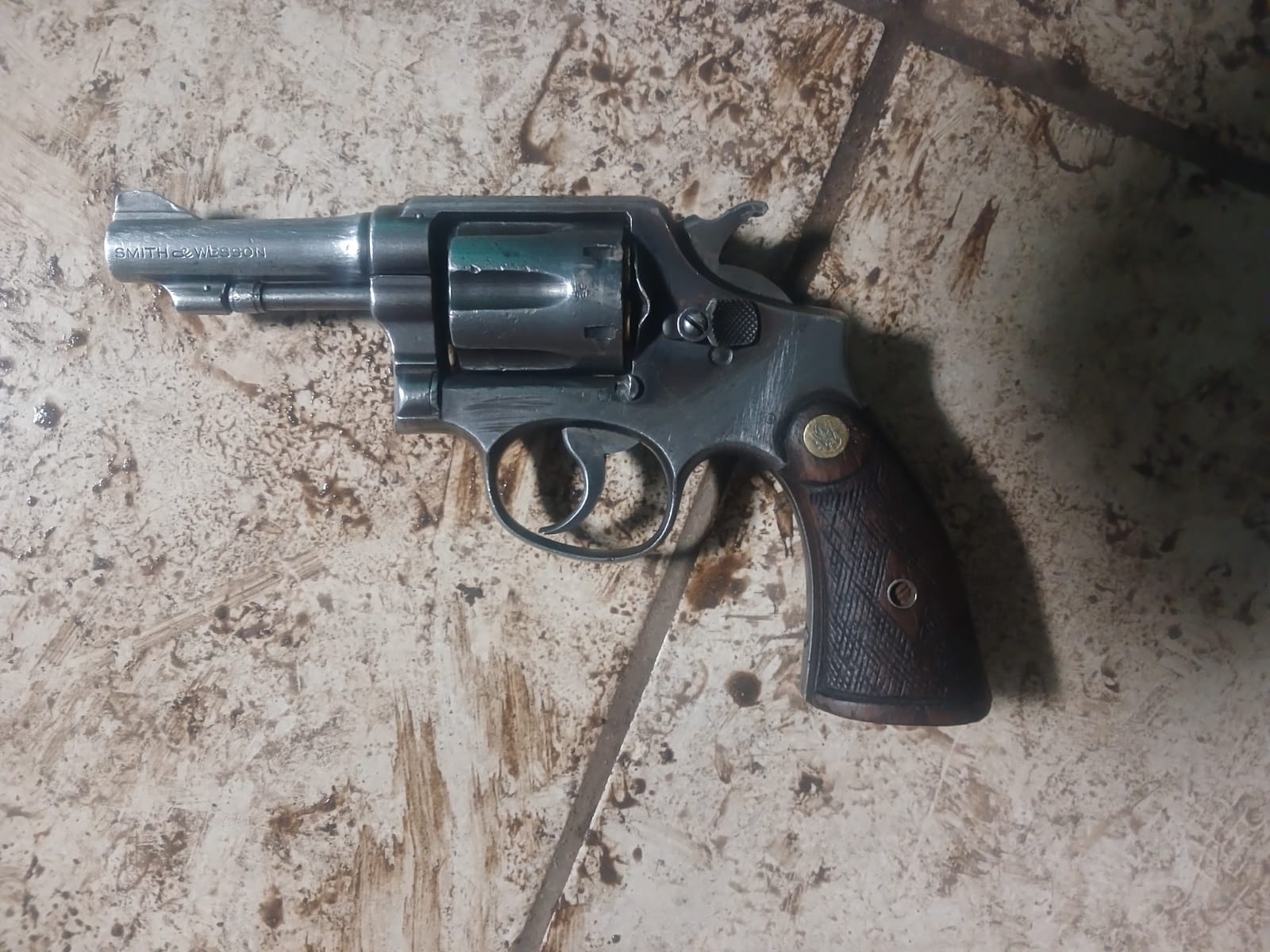 SAPS confiscate three firearms and arrest 37-year-old man.