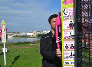 First NSRI Pink Rescue Buoys unveiled in Nelson Mandela Bay