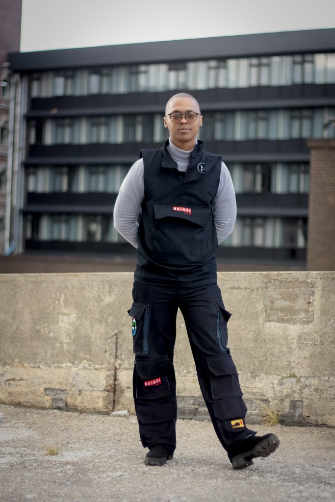 Man posing infront of a camera
