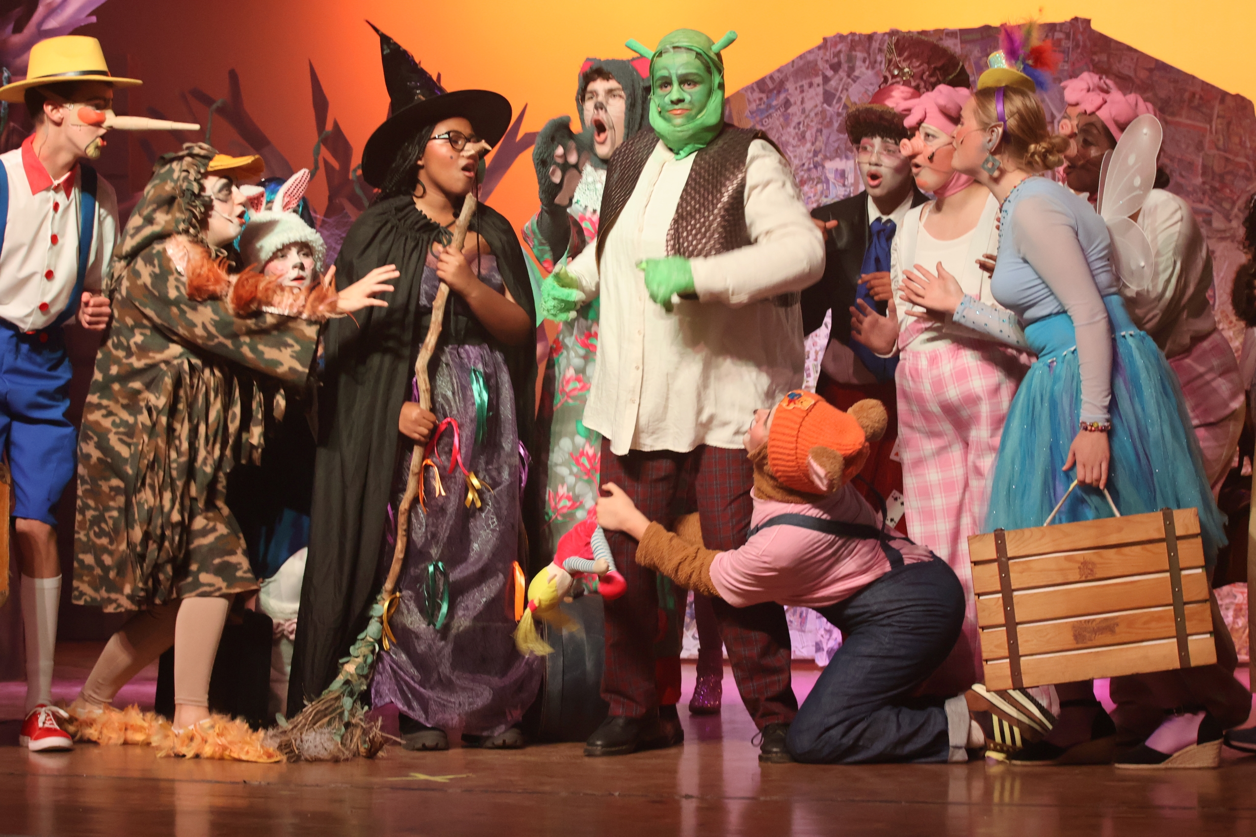 Pearson High School presents 'Shrek the Musical' as part of centenary celebrations.