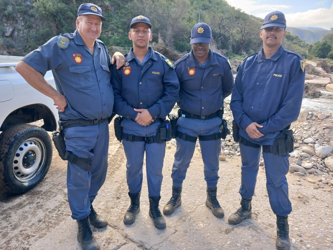 Four Gqeberha police officers who had been reported missing were found safe and unharmed.