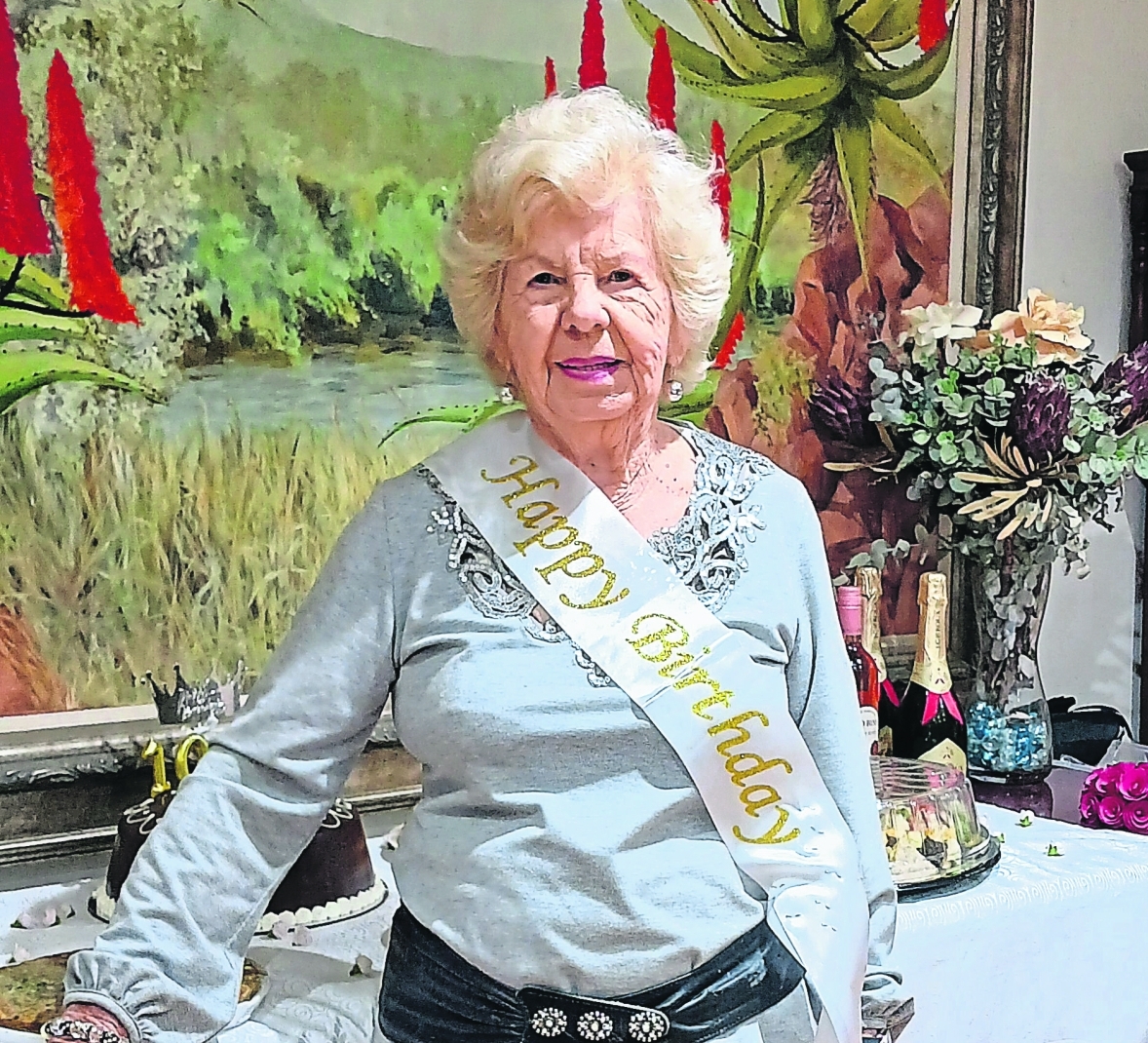 Mona Kukkuk celebrated her 100th birthday on 16 September.
