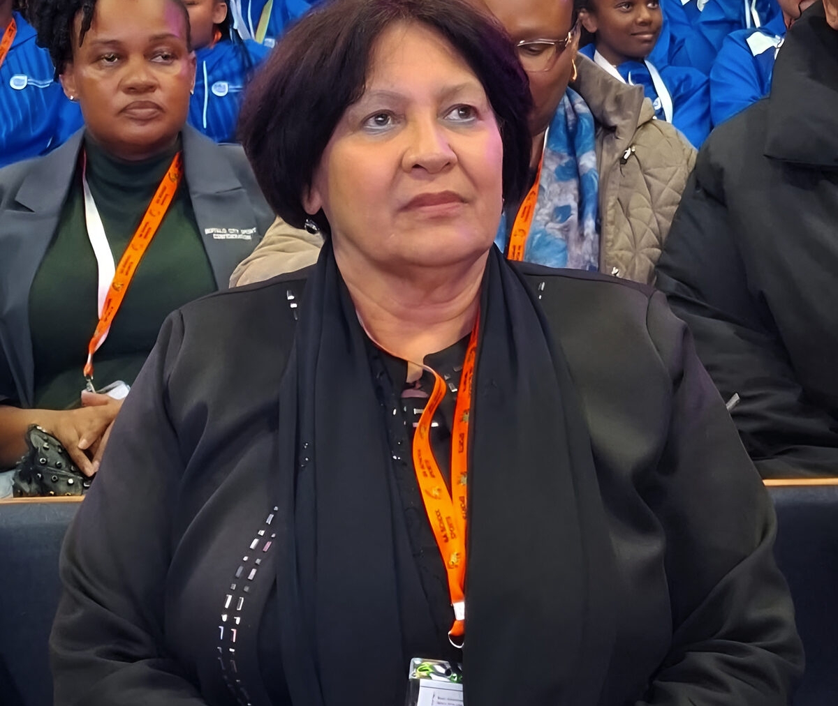 the Department of Education from the Eastern Cape Sharon Maasdorp.