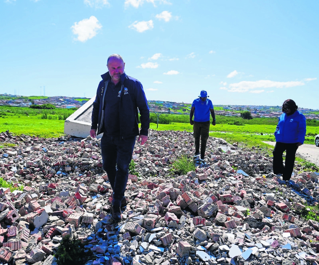 DA mayoral candidate Retief Odendaal.