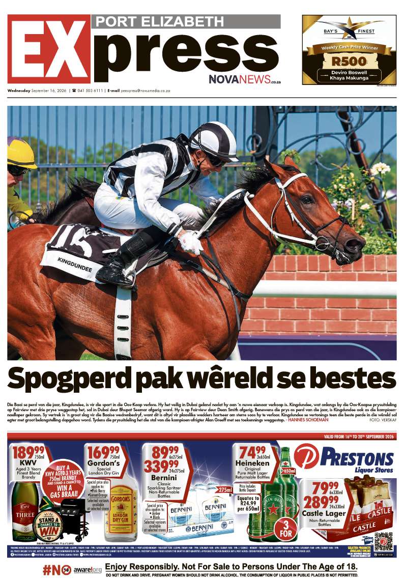 PE Express – E-Edition – 16 September 2026