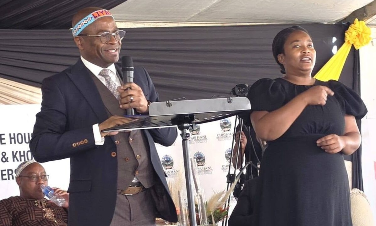 COGTA Deputy Minister Zolile Burns-Ncamashe.