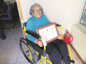 On a roll: 94-year-old granny in Retreat excited after receiving new ‘wheels’