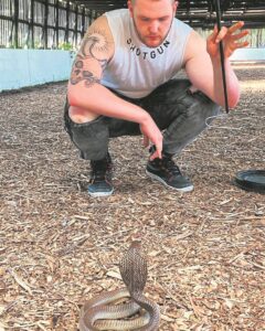 Sunny days sees snake season slither into full swing
