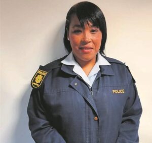 Strandfontein CPF pay homage to police officer for her commitment to the community she serves
