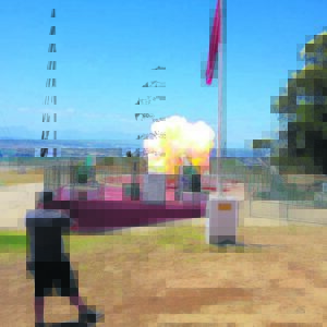 Noon gun firing delays