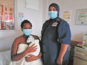 Mother’s touch a conduit for healing newborn babies
