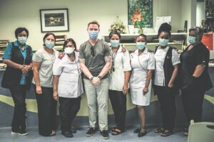 Keating sings his heart out for young patients and learners