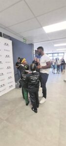 World Cup-winning captain surprises learners at Lavender Hill school