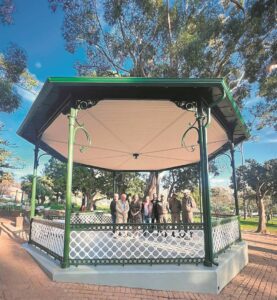 118 year De Waal Park bandstand restored to former glory