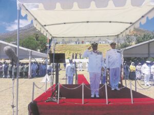 Monde Lobese reigns over South African Navy as new era dawns in Simon’s Town