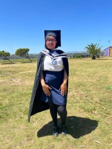 ‘Don’t give up, even when you fail’: Young mom from Lavender Hill finally obtaining matric