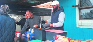 Feeding the youth and elderly on Youth Day