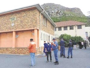 Top cops in court