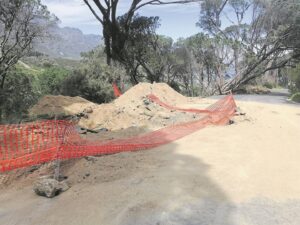 Road damage in Kloof Road, Cape Town will take at least 12 months to complete