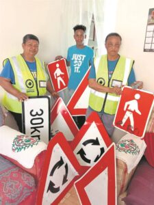 Stash of stolen street signs found in Lotus River