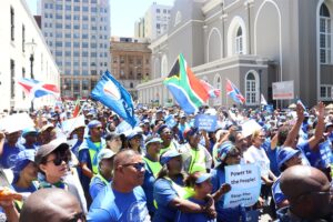 “Enough is enough” protesters call for end to load shedding