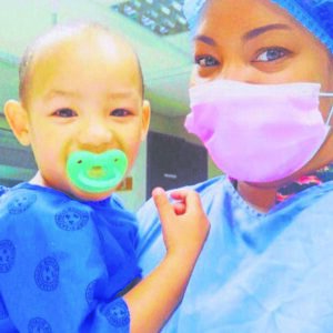Child needs cochlear aid