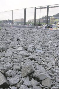 Excitement around newly erected fence in Hanover Park dulled by remaining rubble