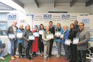 Choc celebrates solar energy donation boosting support for childhood cancer patients