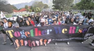 Men, women, children and UCT joins Uyinene’s Foundation 5km walk