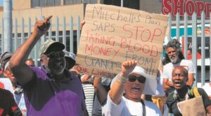 The ‘theft’ of several firearms from Mitchell’s Plain police station sparks protests