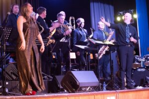 Saxophonist thrills audience at SACS Old Boys Big Band Bash