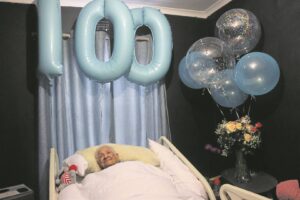 ‘God has been good to me’: Centenarian celebrates birthday milestone with loved ones