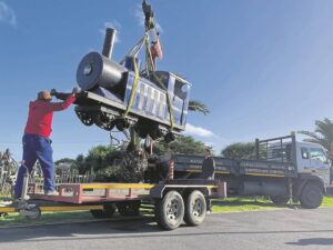 Cape Town’s historic ‘Old Lady’ train gets a modern makeover at Blue Train Park