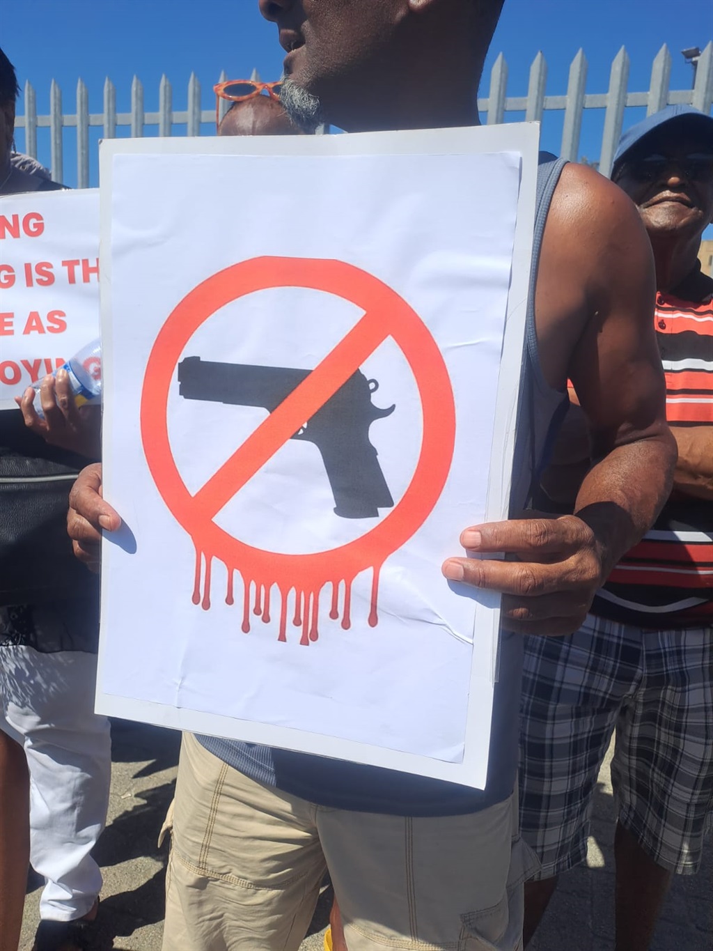 The guns are a means for more bloodshed on the Cap