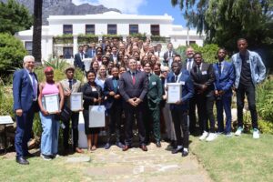 Western Cape’s top matriculants for 2023 honoured at Leeuwenhof